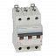 DX3 Автоматический выключатель 3-полюсный 6A 10kA (хар-ка C) Legrand. Вид 1.