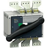 Выключатель-разъединитель Compact INV2500, 3P, 2500А (с черной ручкой) Schneider Electric