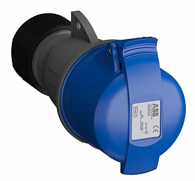 Розетка кабельная easy&safe 432ec9,32а,3p+n+e,ip44,9ч ABB. Вид 1