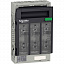 Выключатель-разъединитель-предохранитель ISFT250 3п выводы М10 Schneider Electric. Вид 1.