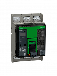 NS1600N Автоматический выключатель 3-полюсный, 1600А, MIC 5.0A, 50 kA Schneider Electric. Вид 1