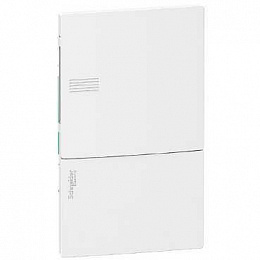 Бокс 4 мод. встроенный IP31 белый с белой дверью Schneider Electric. Вид 1