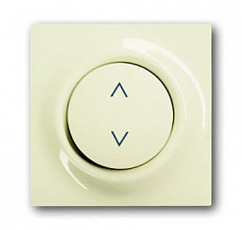 6430-72 Клавиша для мех-ма эл. выкл. Busch-Jalousiecontrol 6411 U-101, 6411 U/S-101, 6418 U, реле 6402 U, impuls, слоновая кость ABB. Вид 1