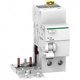 VIigi iC60 2P 63A 30mA AC Блок дифференциальной защиты 2-полюсный, 63A, 30mA, тип AC Schneider Electric. Вид 1