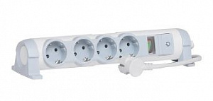 Удлинитель 4X2К+З 3м. Legrand. Вид 1