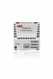 FENA-11 Коммуникационный модуль для ACS850 Ethernet/IP, Modbus TCP, PROFINET IO  ABB. Вид 1