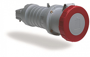 3125 C11W Розетка кабельная 3125C11W, 125А, 3P+E, IP67, 11ч ABB. Вид 1