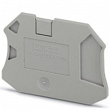 D-UT 2,5/4-TWIN Торцевой изолятор на клеммники с ножевыми размыкателями UT2,5-4-MT Phoenix Contact