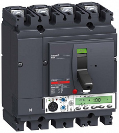 4п4т автом. выкл. mic. 5.2a 40a nsx160h Schneider Electric. Вид 1