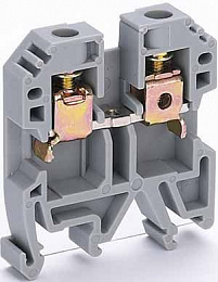 ЗН101-6-50A-07 Клеммник наборный 50A 1-6 мм² (серый) DEKraft. Вид 1