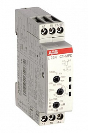 CT-MFD.21 Реле времени многофункц. (7 функций) 12-240В AC/DC (0,05с...100ч) 2ПК ABB. Вид 1