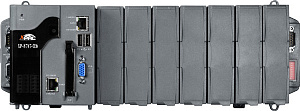 PC-совместимый контроллер AMD LX800 500МГц, 2xRS-232, 1xRS-485, 1xRS-232/485, 2xEthernet, 7 слотов расширения, Win CE 6.0, ICP DAS. Вид 1