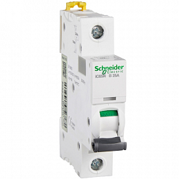 iC65N 1P 25А Автоматический выключатель 1-полюсный, 25А, 6кА (хар-ка B) Schneider Electric. Вид 1
