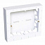 Коробка нар.монтажа 2x3х45 н=40мм r9003 Schneider Electric. Вид 1.