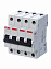 BMS414C25 Автоматический выключатель 4-полюсный, 25А, 4,5kA (хар-ка C) ABB. Вид 1.