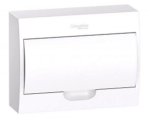 Бокс настенный 1ряд/12 модулей с белой дверью (с клеммами) IP40 EASY 9 Systeme Electric. Вид 1