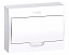 Бокс настенный 1ряд/12 модулей с белой дверью (с клеммами) IP40 EASY 9 Systeme Electric. Вид 1.