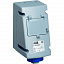232 RPM6W Розетка с ВА 232RPM6W, 32А, 2Р+Е, IP67, 6ч ABB. Вид 1.