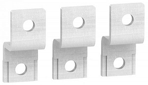 429221 Пластина контактная двойная с углом 45 градусов NSX100/250 (1п=3шт) Schneider Electric. Вид 1