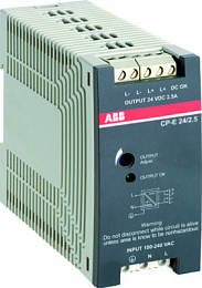 CP-E 24/20.0 Блок питания вход 90-264В AC/120-370В DC, выход 24В DC/20A ABB. Вид 1