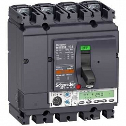 4п автом.выкл. mic6.2e 100a nsx250hb2 (100ка при 690b) Schneider Electric. Вид 1