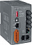 Индустриальный коммутатор: 3х10/100 Base-T Ethernet и 2х100 Base-FX (multi mode), Redundant Ring ICP DAS. Вид 1.