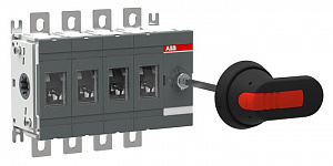 Рубильник OT250E40P до 250А 4-полюсный ABB. Вид 1