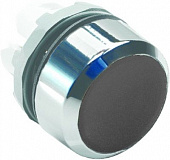 MP1-20B Кнопка чёрная без подсветки без фиксации (только корпус) ABB