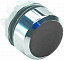 MP1-20B Кнопка чёрная без подсветки без фиксации (только корпус) ABB. Вид 1.