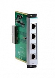Интерфейсный модуль c 4 x 10/100BaseT(X) портами (разъем RJ45), -40...+75C MOXA