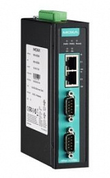 Ethernet сервер устройств, 2xRS-232/422/485 (усовершенствованный), -40...+75С MOXA. Вид 1