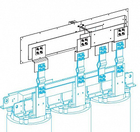 Вводный блок для сухих транс. n5, 3l+n+per, cu, 5000а Schneider Electric. Вид 1