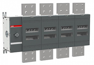 OT3200E04 Рубильник 4-полюсный на 3200А (без ручки и переходника) ABB. Вид 1
