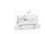 Рамка 4M гориз на плинтус 20х12,5  Legrand. Вид 1.