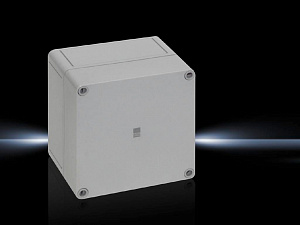 Pk поликарбонатный корпус 130x130x99мм 4шт RITTAL. Вид 1