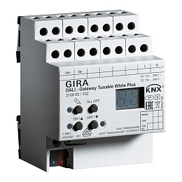 Шлюз DALI Tunable White Plus KNX Gira. Вид 1
