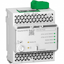 Модуль ife+ (ethernet-modbus интерфейс) Schneider Electric. Вид 1