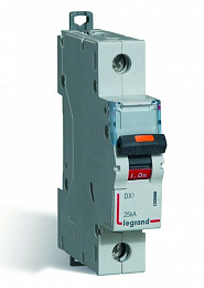 DX3 Автоматический выключатель 1-полюсный 10A 25kA (хар-ка C) Legrand. Вид 1