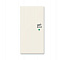 SRS-2-L-96 Клавиша двойная левая free@home, сцена, Basic 55, chalet-white ABB. Вид 1.