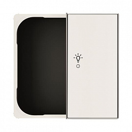 SRL-2-R-85BL SRL-2-R-85BL Клавиша двойная правая free@home,SKY,освещение,белая ABB. Вид 1