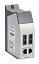 Интерфейсный модуль с 2х100 BaseFx и 2х100 BaseTx Ethernet, Multi Mode, разъемы SC, RJ45 MOXA. Вид 1.