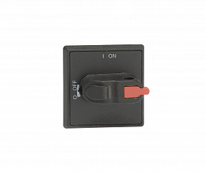 OHBS3RH Ручка "черная" прямого монтажа I-O для OT16..80FT IP54 ABB. Вид 1