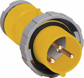 232 P4W Вилка кабельная 232P4W, 32А, 2P+E, IP67, 4ч ABB. Вид 1