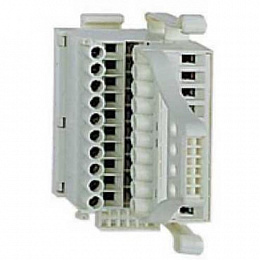Клеммник фиксированный ("мама"), 10-полюсный, 2,5 мм.кв. (1уп-10шт) Schneider Electric. Вид 1