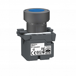 Беспроводная кнопка с синим толкателем zb5rta6 Schneider Electric. Вид 1