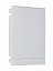 BEF401236 Бокс в нишу на 36 модулей с белой дверью (с клеммами) Basic E ABB. Вид 1.