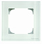 8571 CB Рамка 1-постовая (стекло белое) SKY ABB. Вид 1.