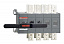Рубильник реверсивный OT1250E04CLP (с ручкой) переключение без разрыва тока ABB. Вид 1.