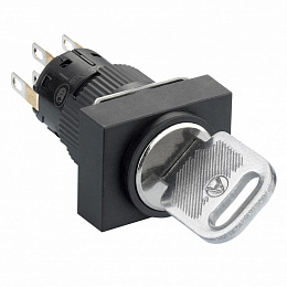 перекл.с кл.,16мм,2поз.,2со,прям.,faston Schneider Electric. Вид 1