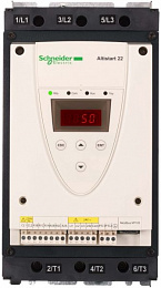 Устройство плавного пуска 81А 3 фазы 230В(22кВт)/400-440В(45кВт) Schneider Electric. Вид 1